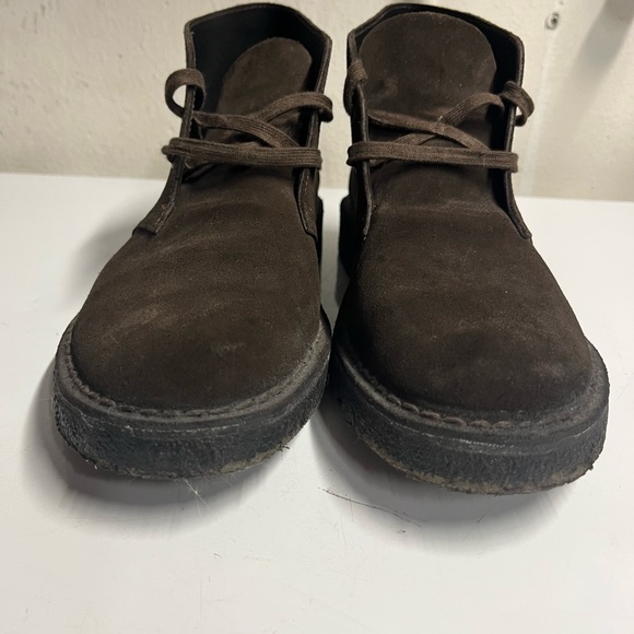 Clarks Originals Desert Boots Charles F Stead Leeds England Brown Suede Men’s 9